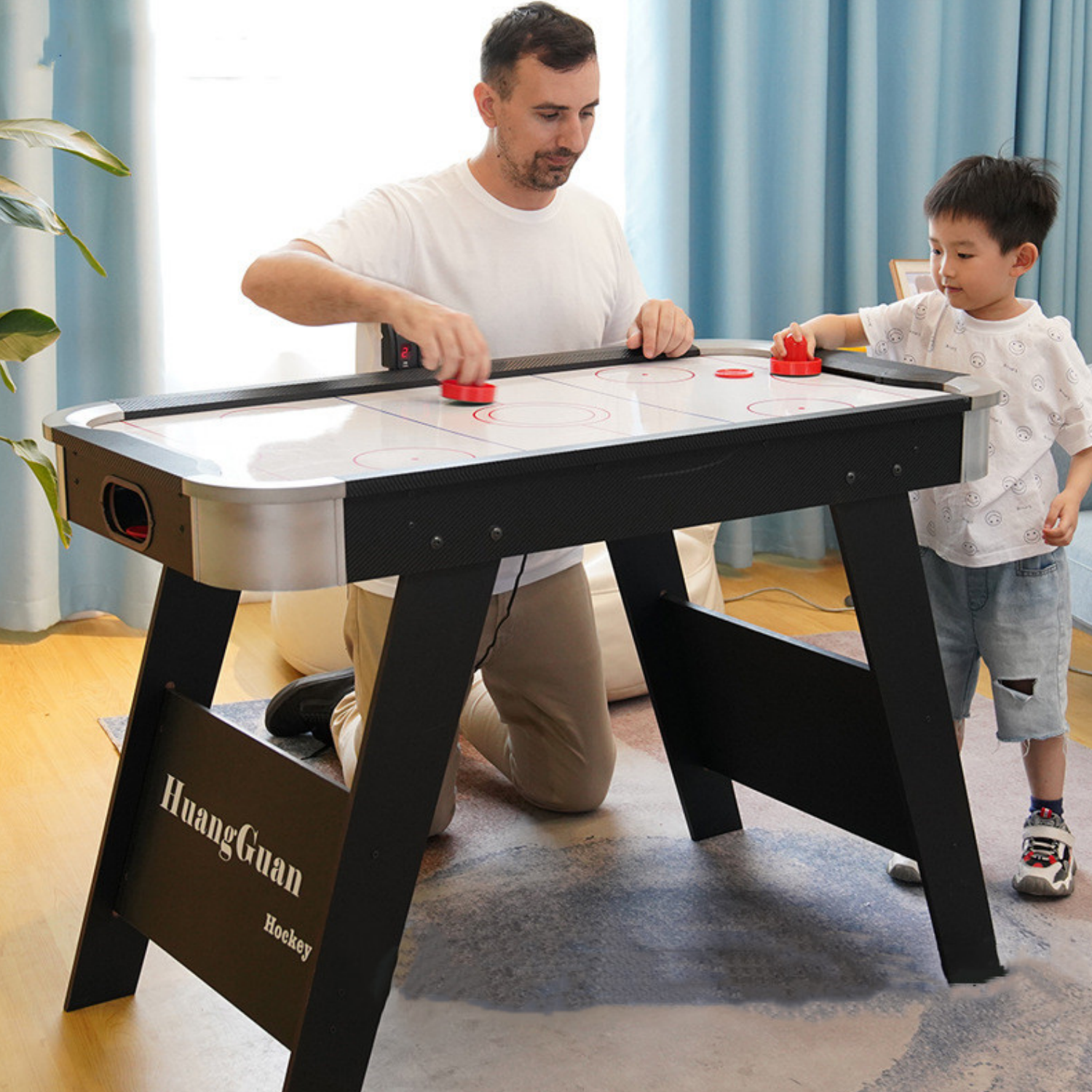 4FT Air Hockey Table for Kids | Automatic Counting