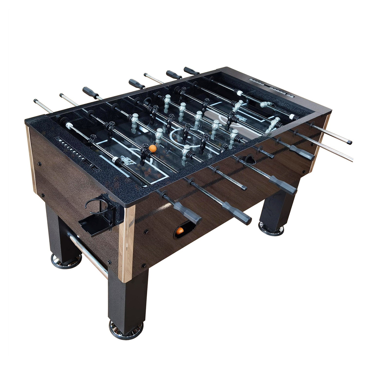 5FT Foosball Table-Glass Playing Surface
