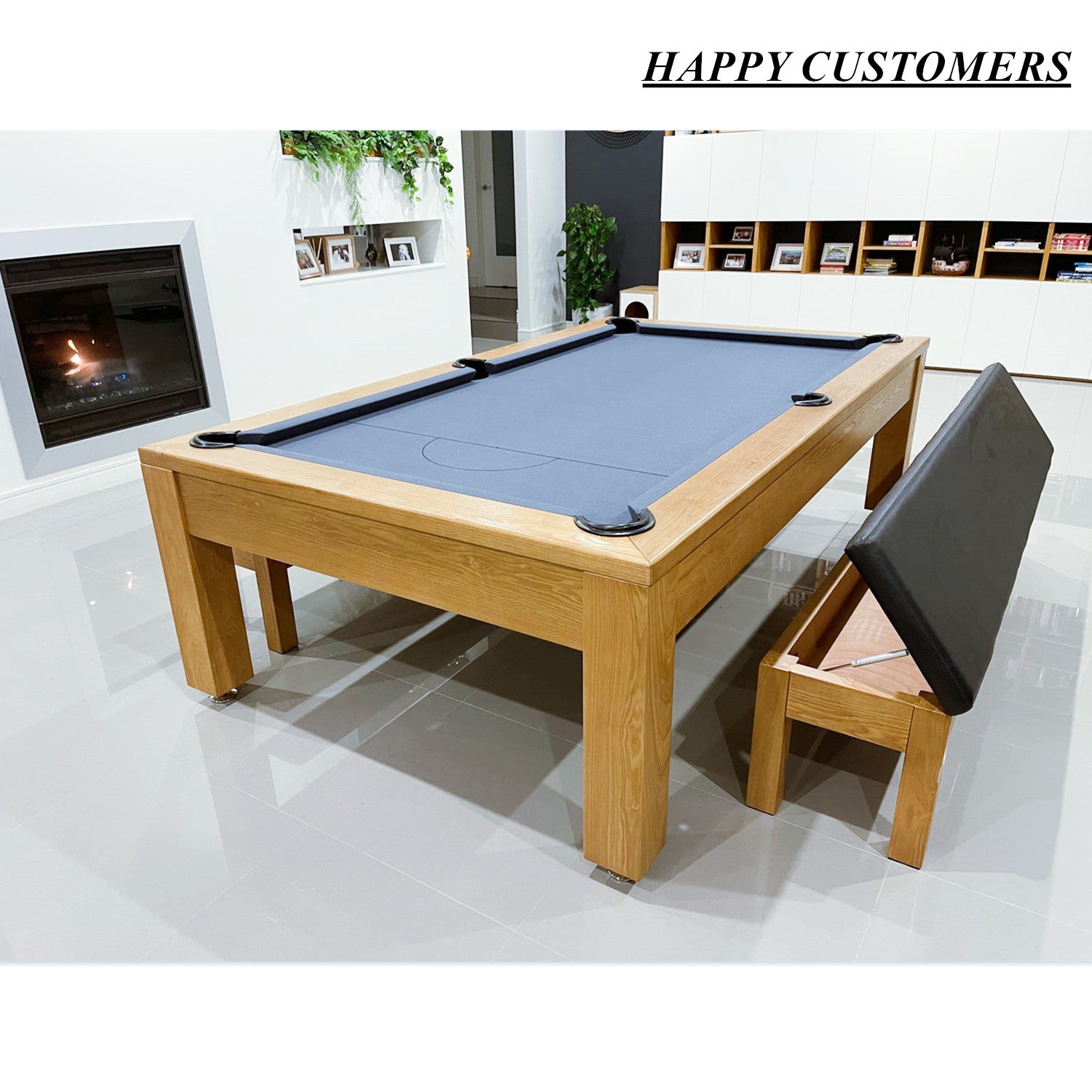 Holiday Luxury Slate Pool Table-Custom Made