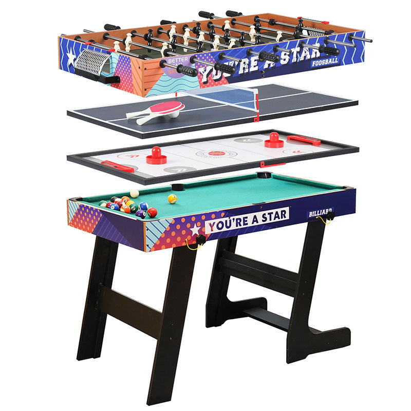 4FT 4IN1 Foldable Multi Games Table | Premium Quality