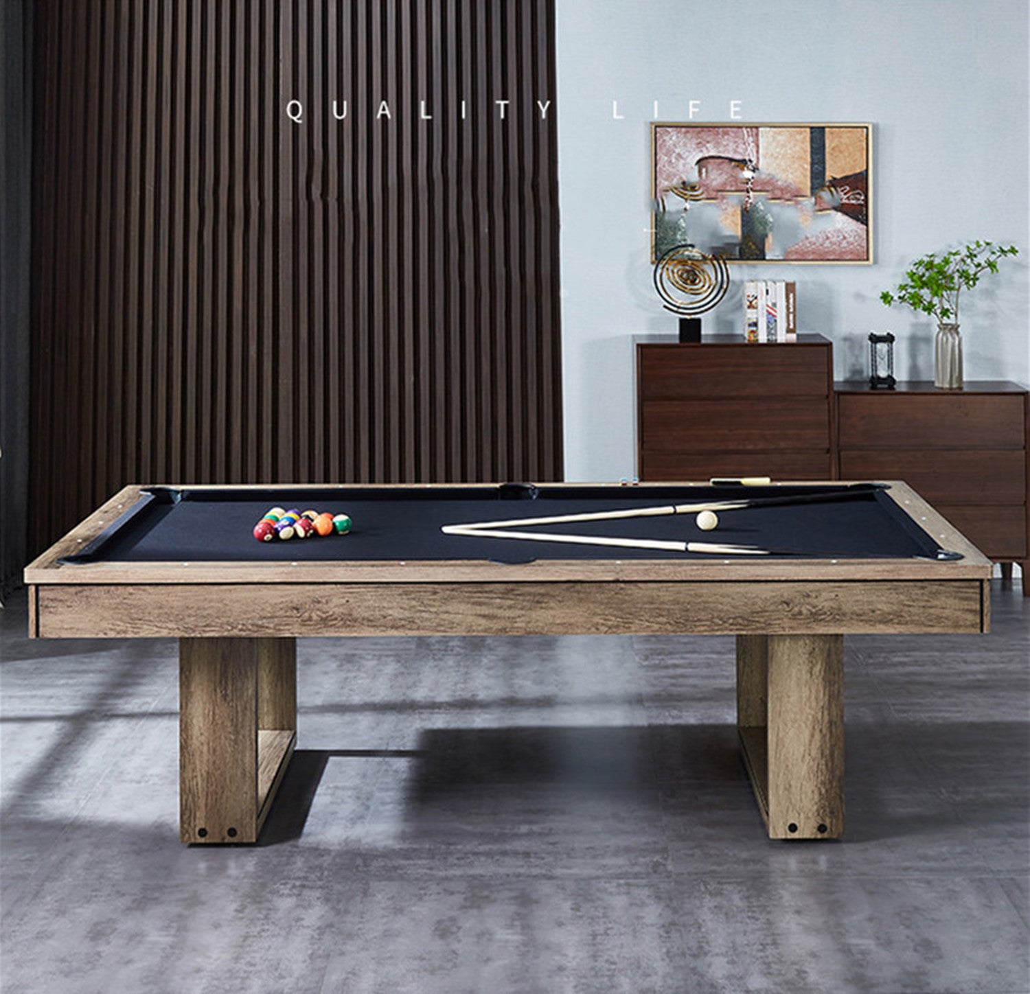 Ocala Dining Pool Table-8FT 3IN1