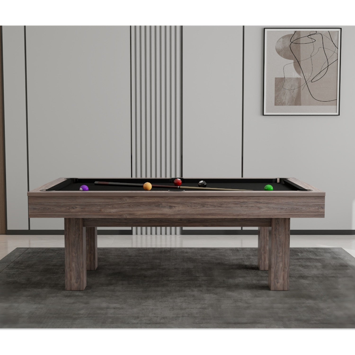 Sidra Dining Pool Table - Slate 3IN1 8FT