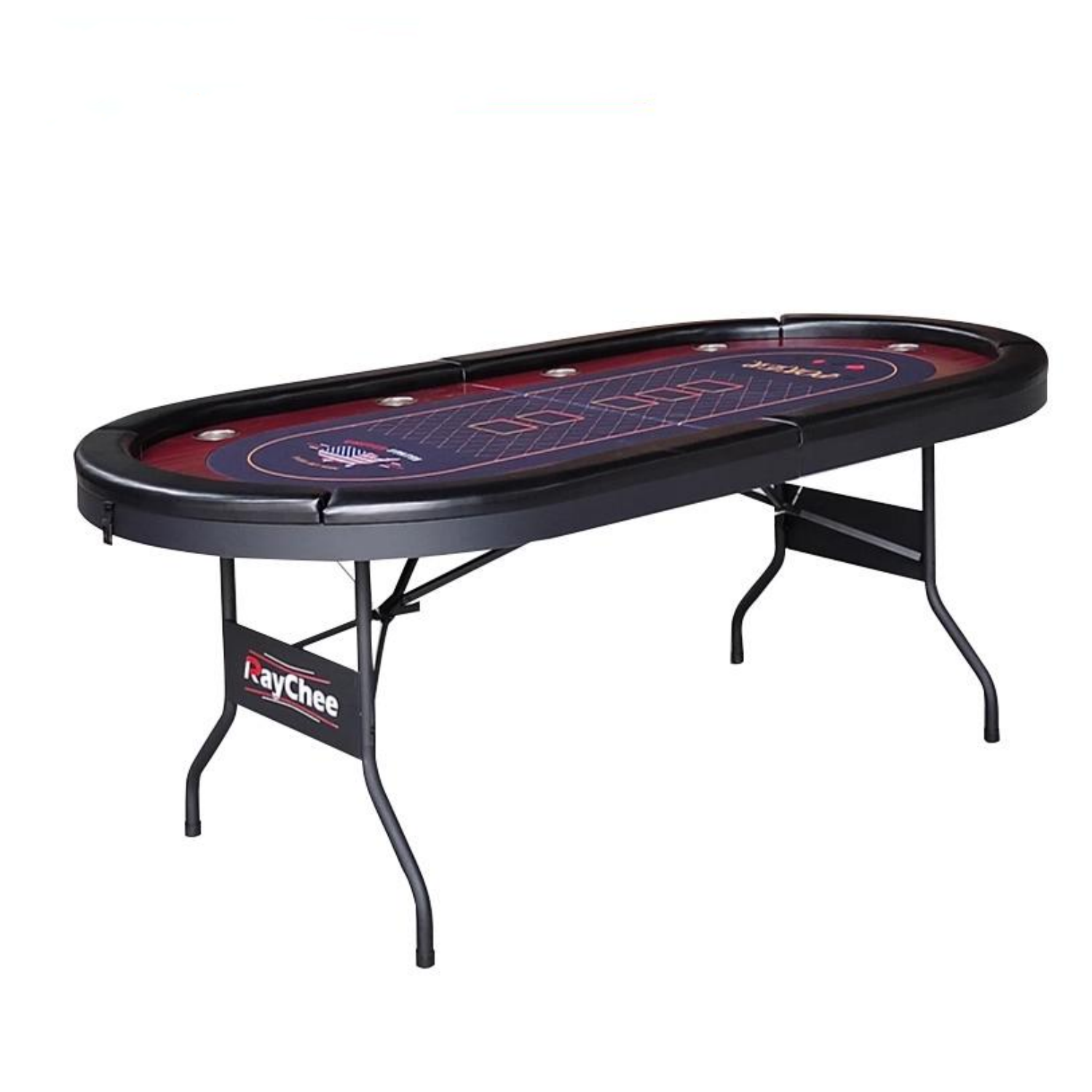 10-Player Foldable Poker Table-Uxuan Sports