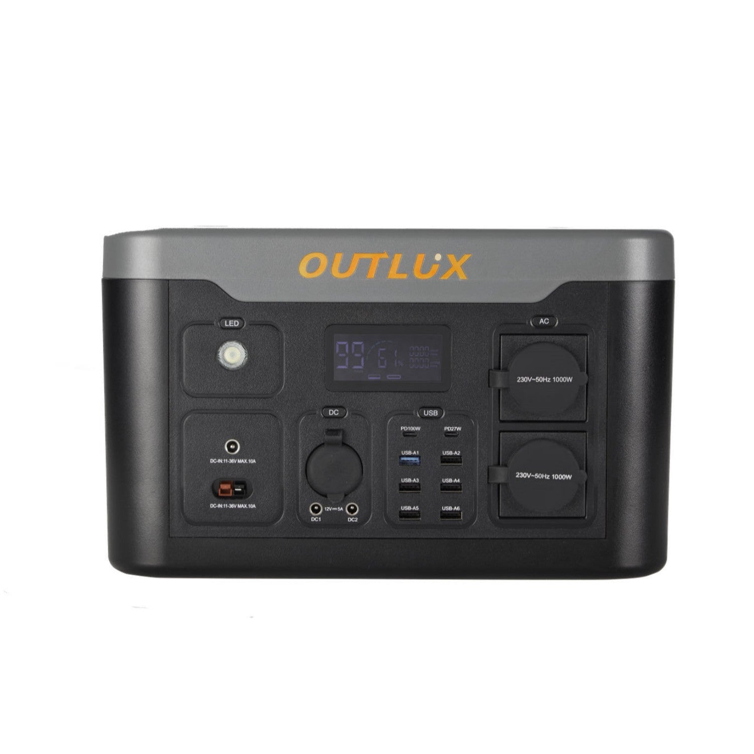 Outlux 1000w Portable Power Station-Multifunctional