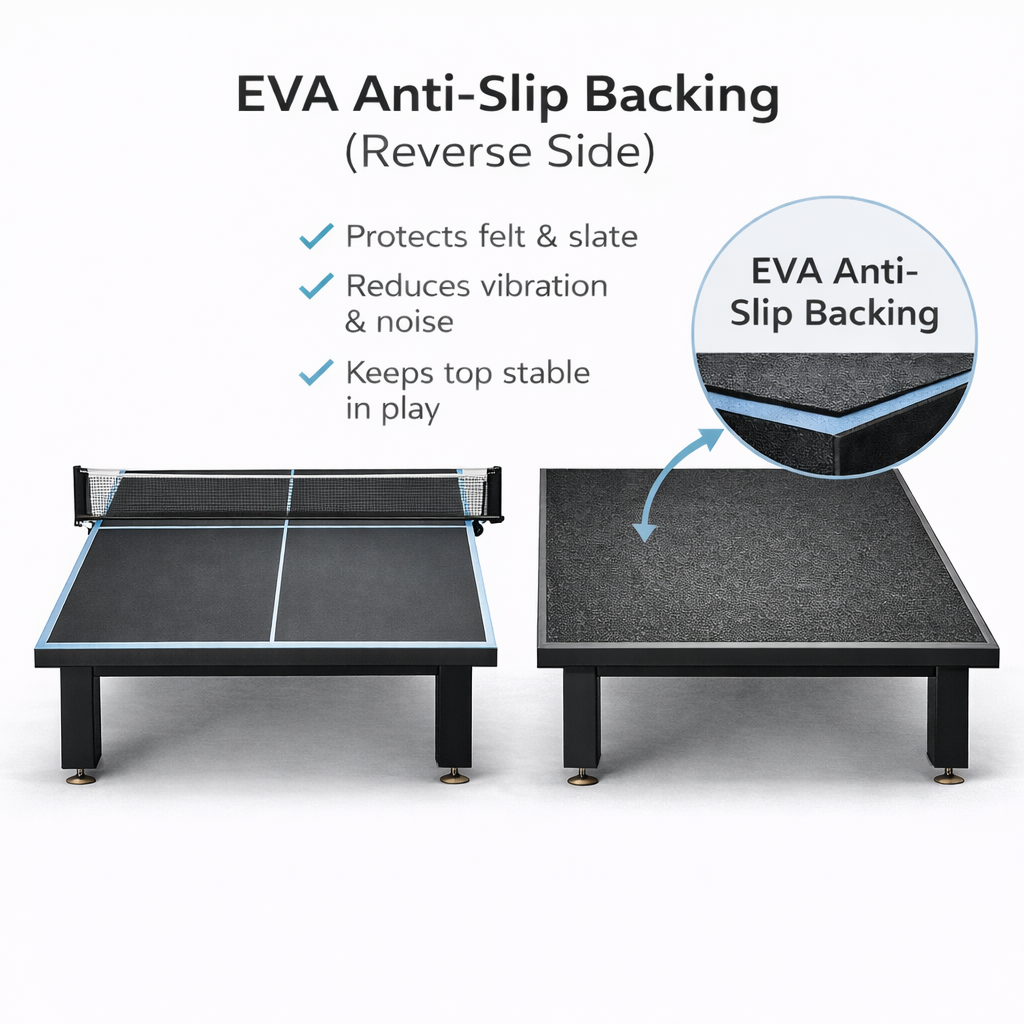 19mm AURA Table Tennis Top-BlueLine