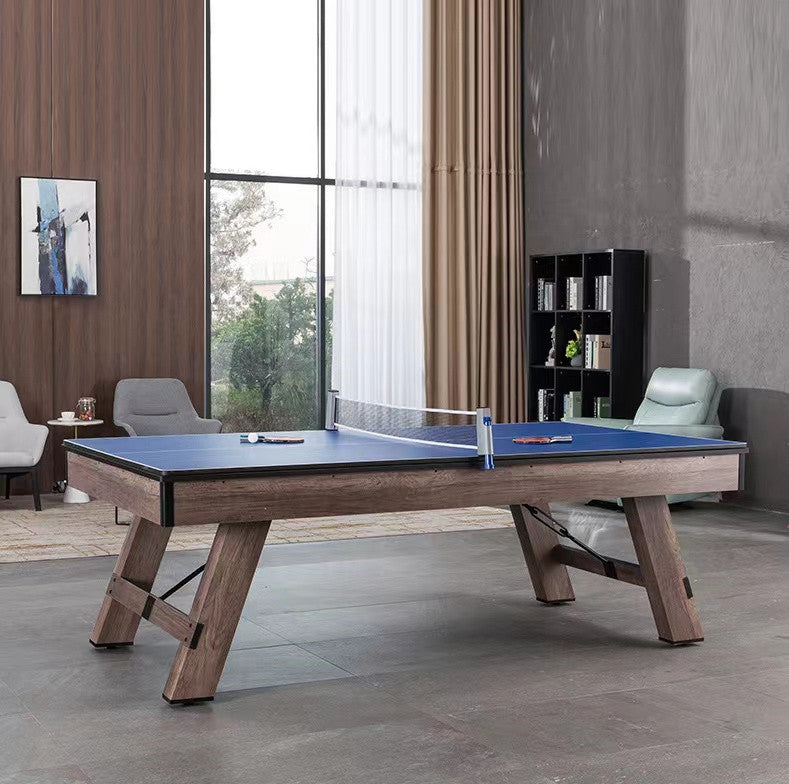 Hepburn Dining Pool Table-8FT 3IN1 Blue