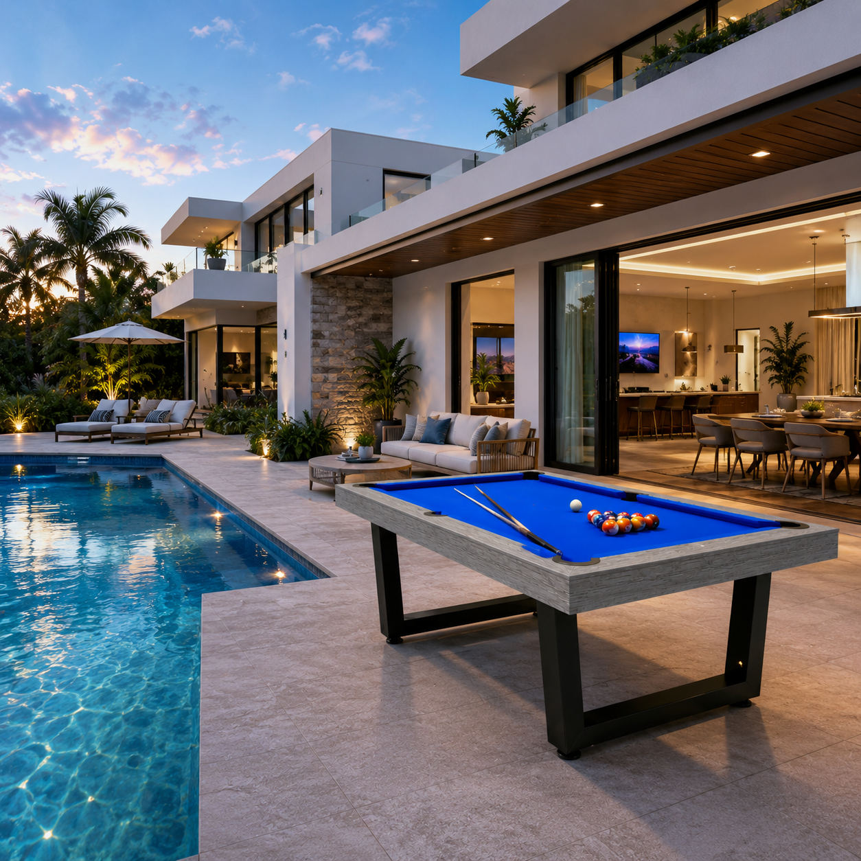 Odyssey Luxury Slate Pool Table – Australian Custom Made | Outdoor
