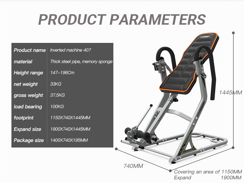 Uxuan Sports Inversion Table-406