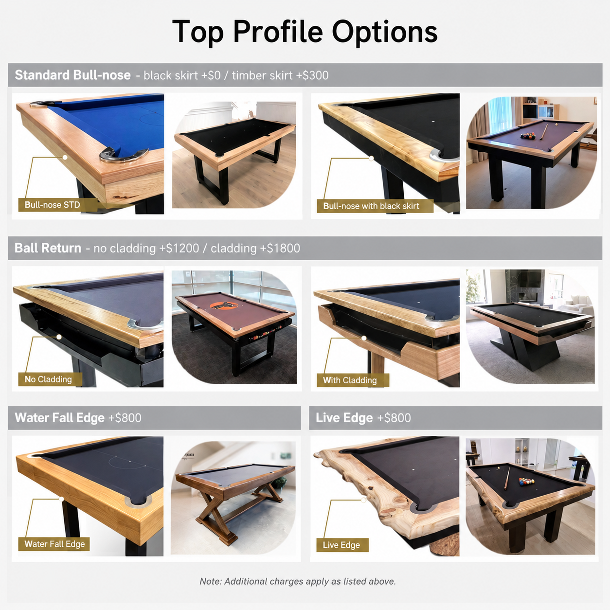 Odyssey Luxury Slate Pool Table – Australian Custom Made | AutoLift 4-Leg Edition