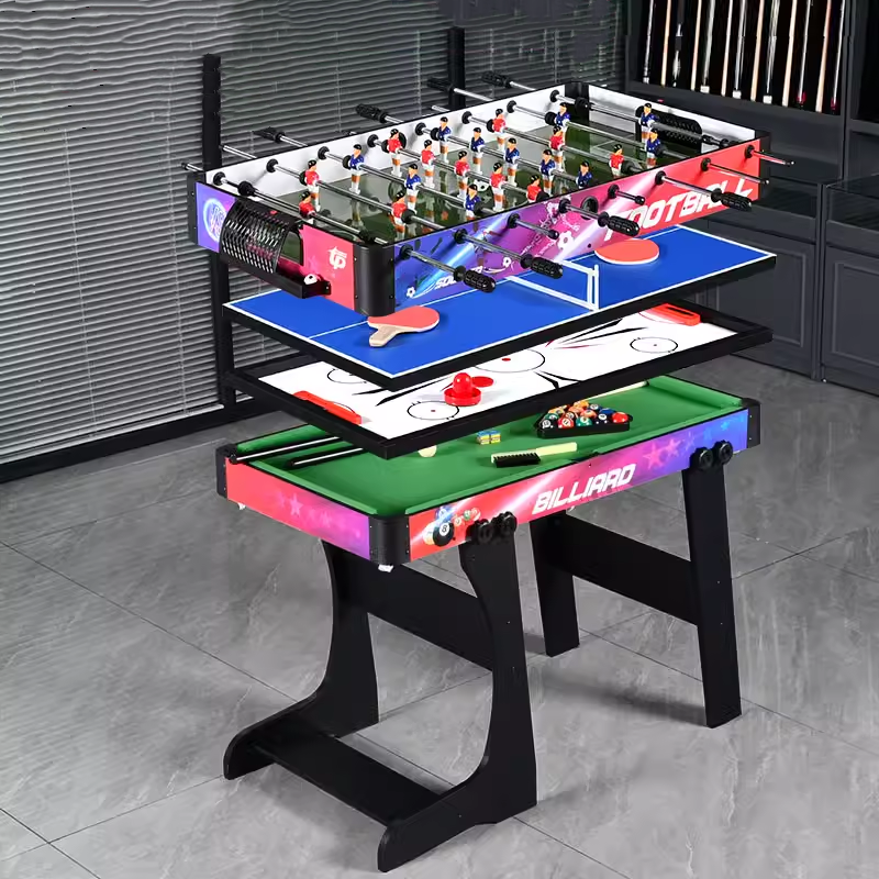 4FT 4IN1 Foldable Multi Games Table | Kids Entertainment