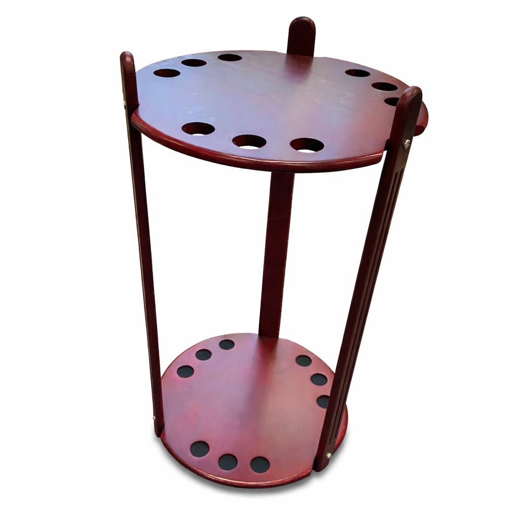 Pool Table Cue Rack Display 1