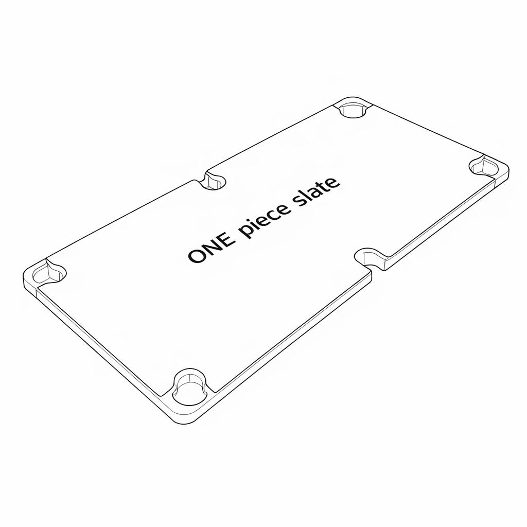 Victoria II Slate Pool Table - 7FT Solid Timber/Blue