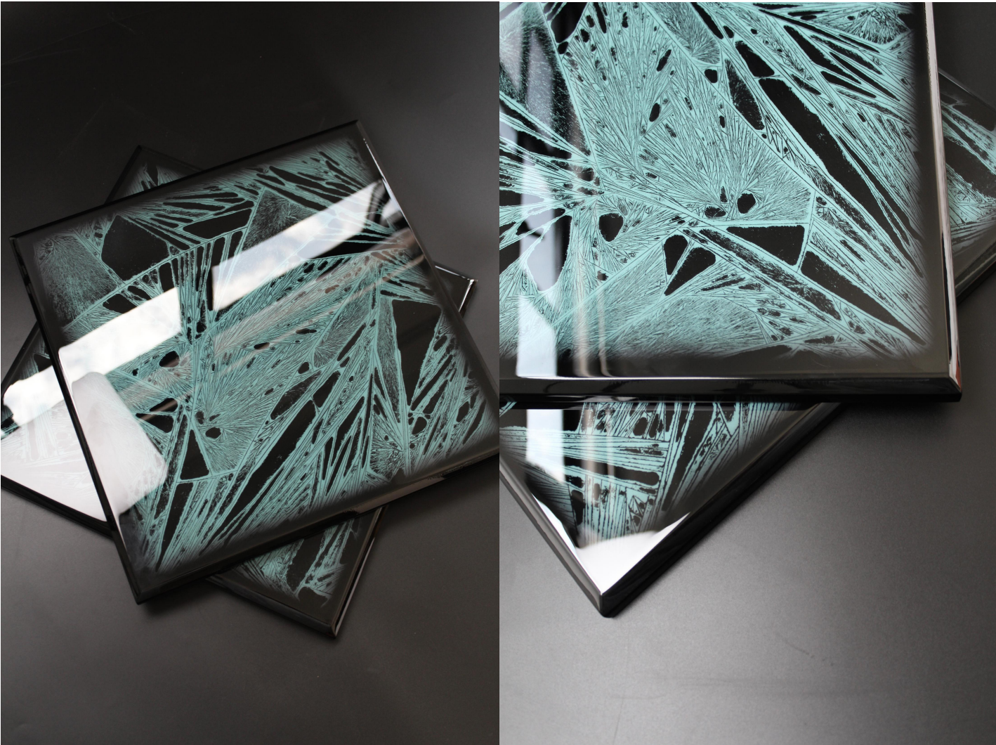 Oakridge Luxury Slate Pool Table | Crystal Vein Art Finish - Custom Made