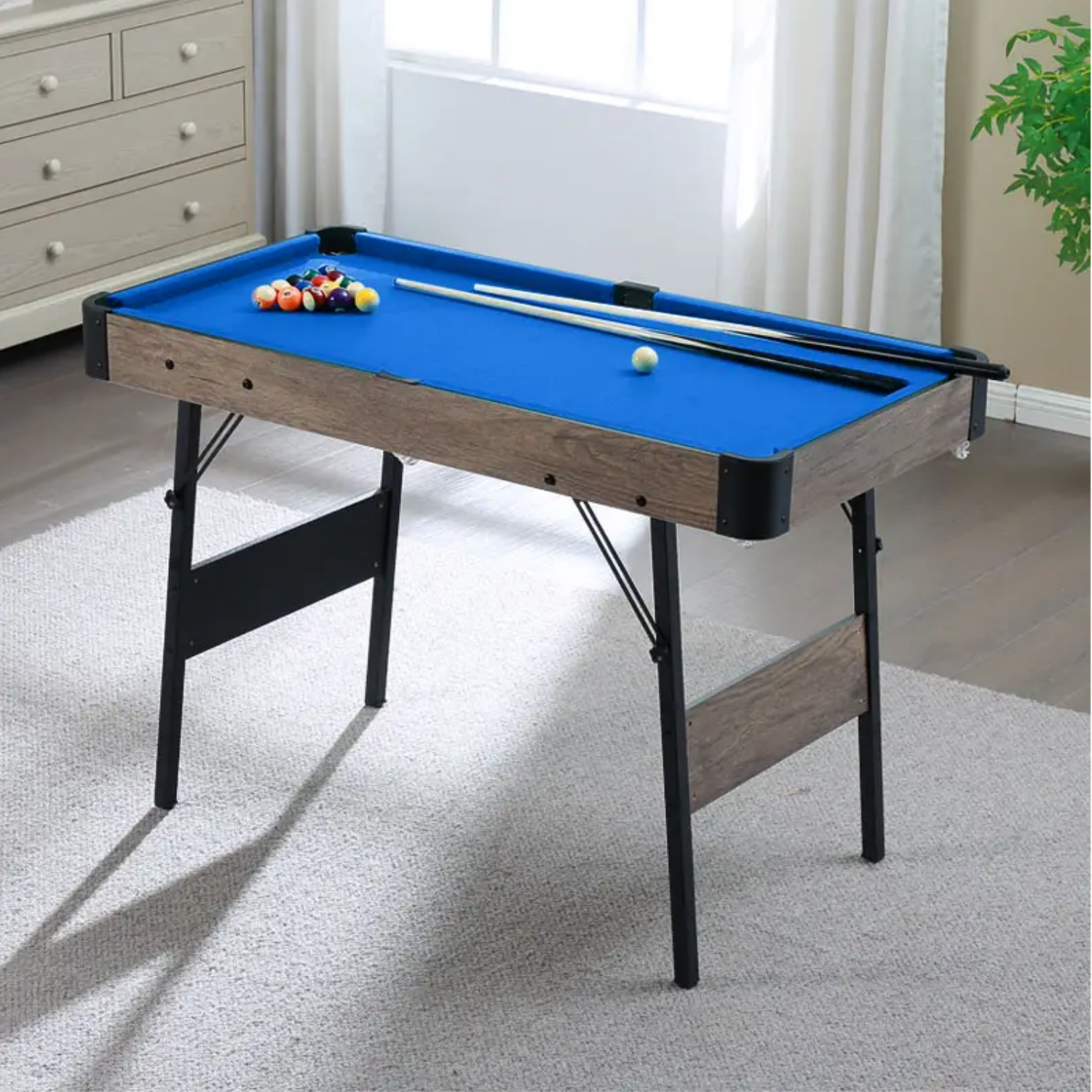 5FT 3IN1 Game Table | Pool Table/Table Tennis/Hockey