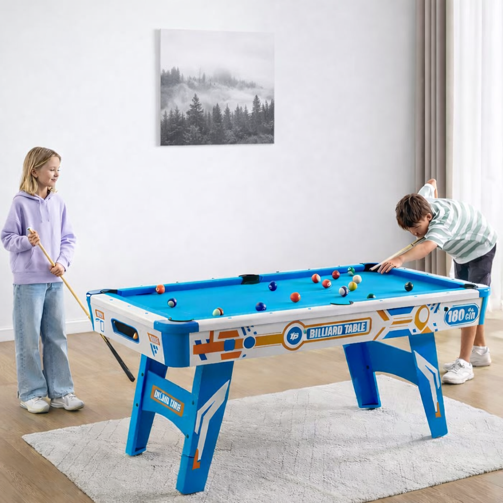 6FT 3IN1 Rising Star Pool Table-Ball Return Function