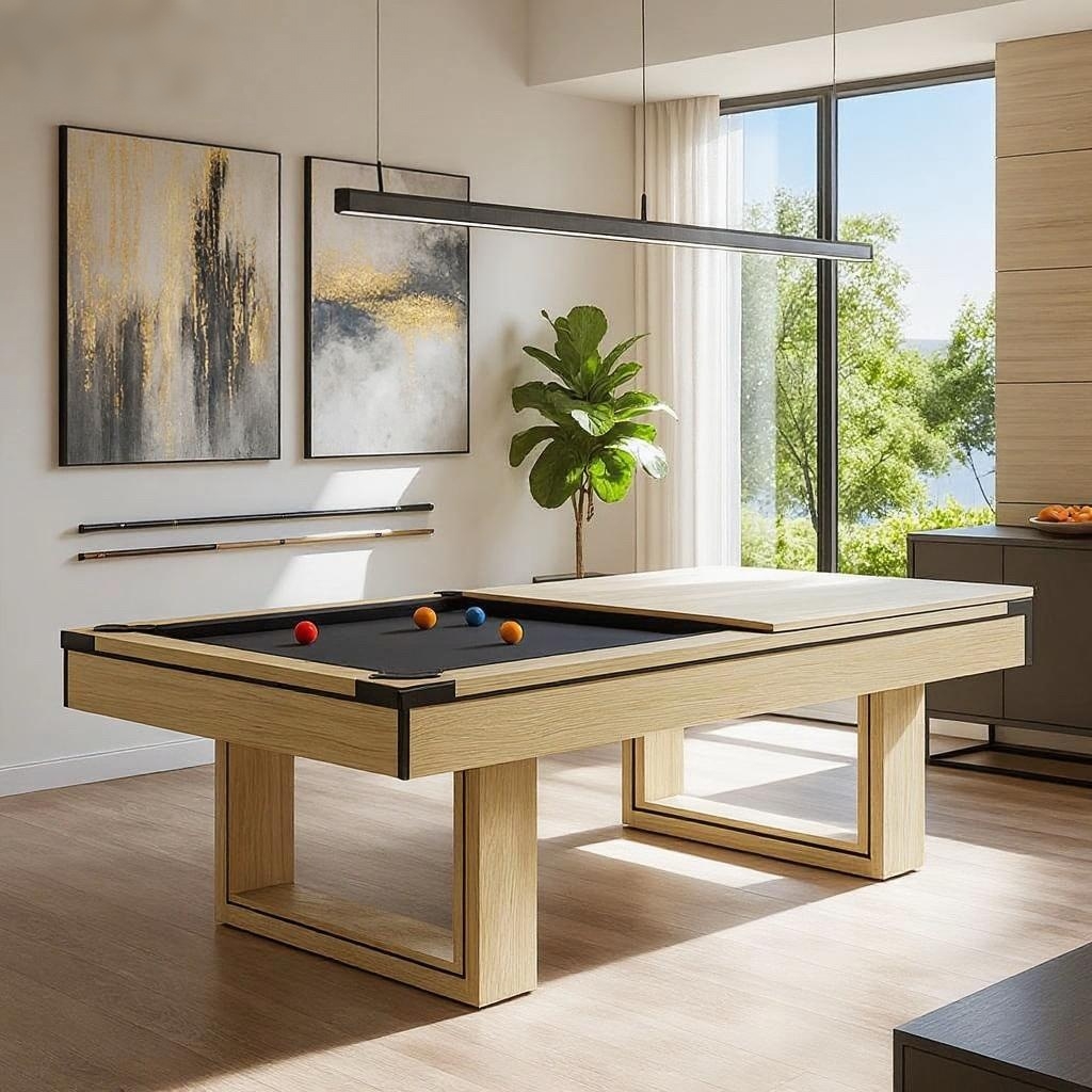 Plumas Dining Pool Table-6FT 3IN1