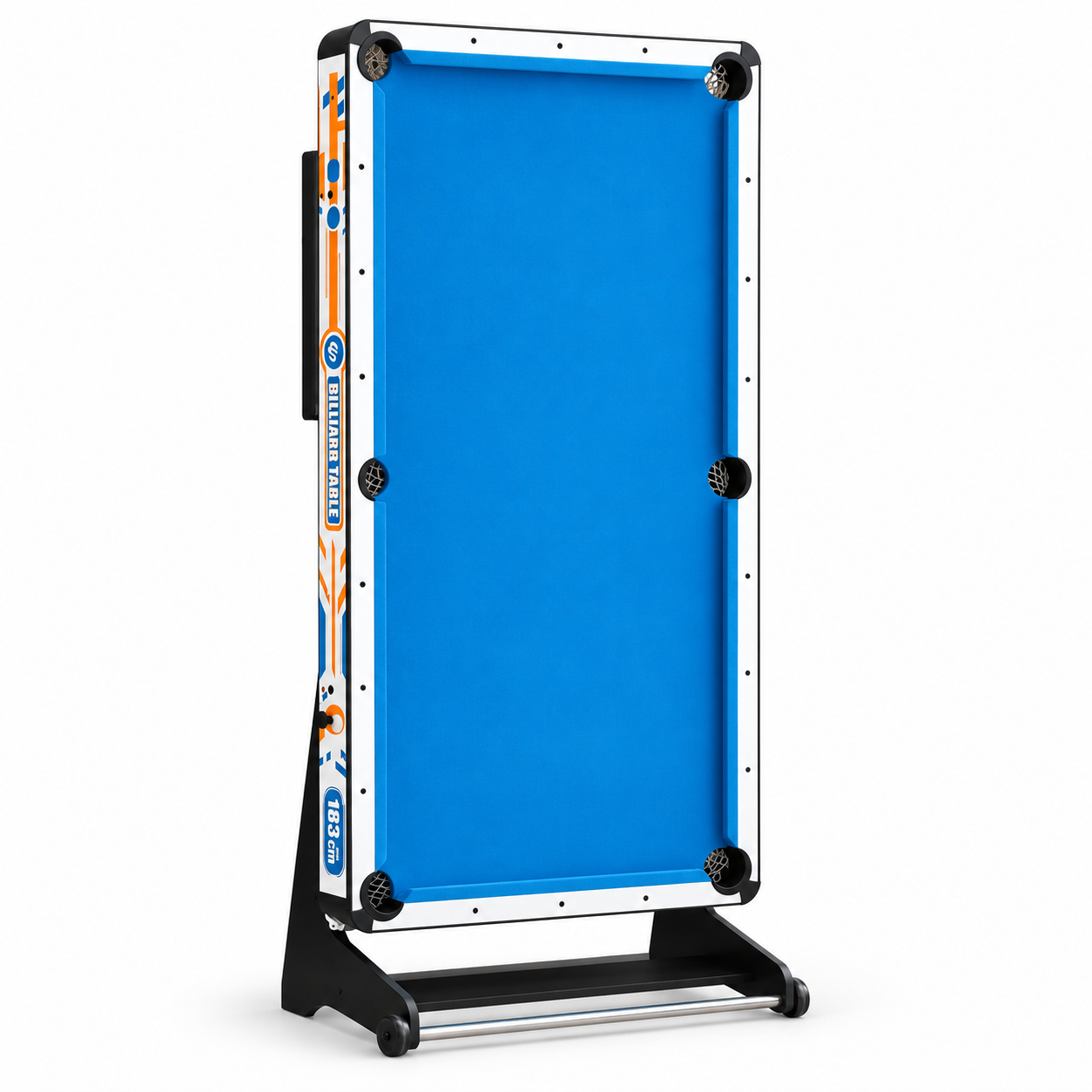 6FT Folding Pool Table 3-in-1 with Table Tennis & Dining Top – Rally