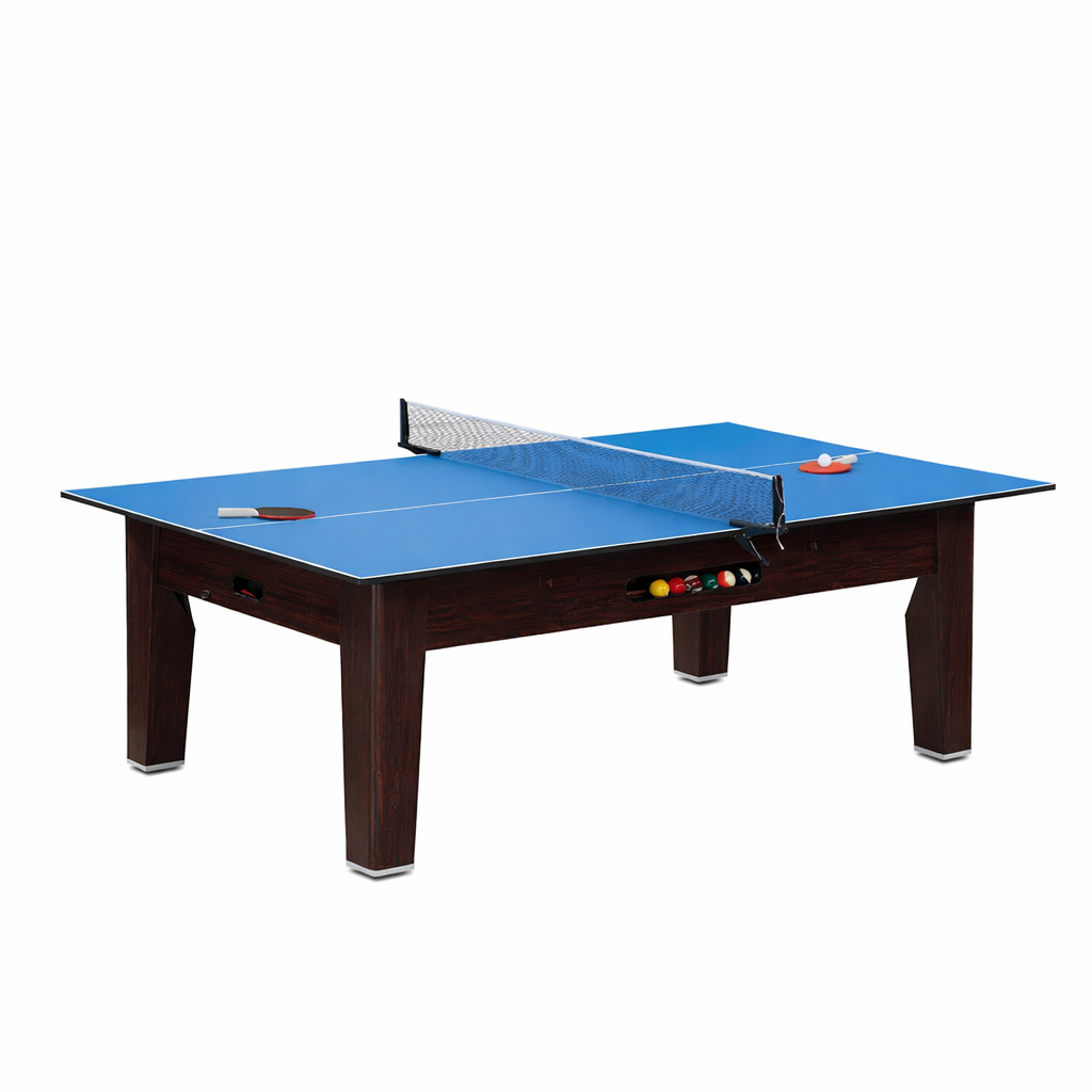 7FT 6IN1 Challenger Pool Table-Walnut
