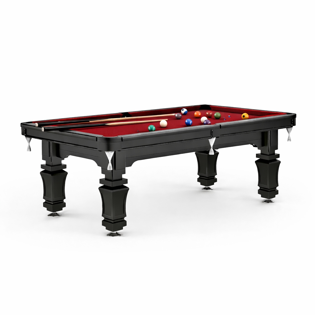 Oxford Slate Pool Table - 7FT Professional Billiard/Red