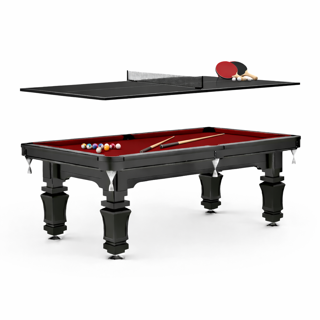 Oxford Slate Pool Table - 7FT Professional Billiard/Red