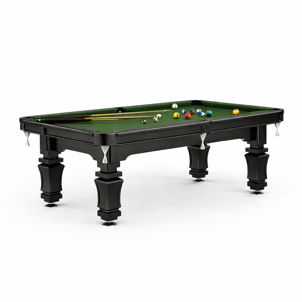 Oxford Slate Pool Table - 7FT Solid Wood Billiard/Green