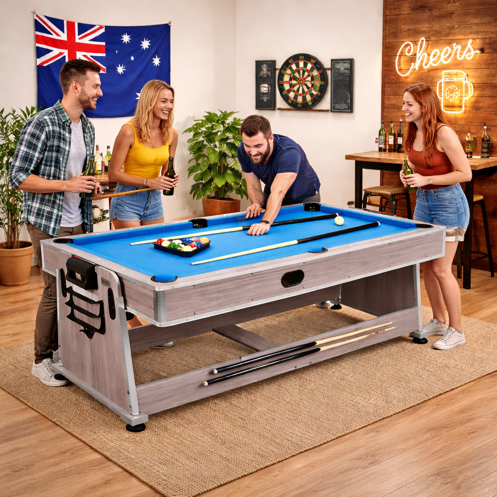 7FT 4IN1 Convertible Pool Table-Premium Quality 2024New