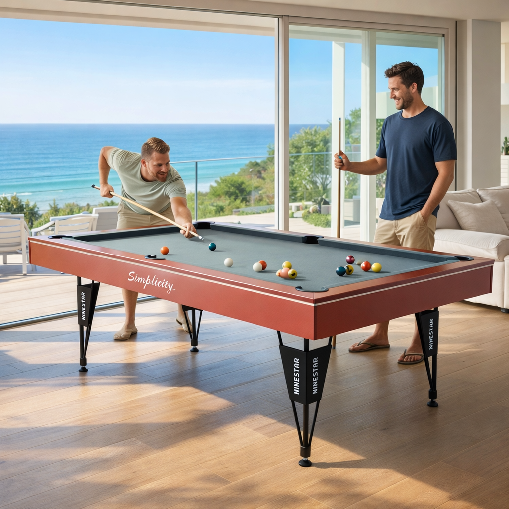 7FT NineStar Pool Table - Premium Quality