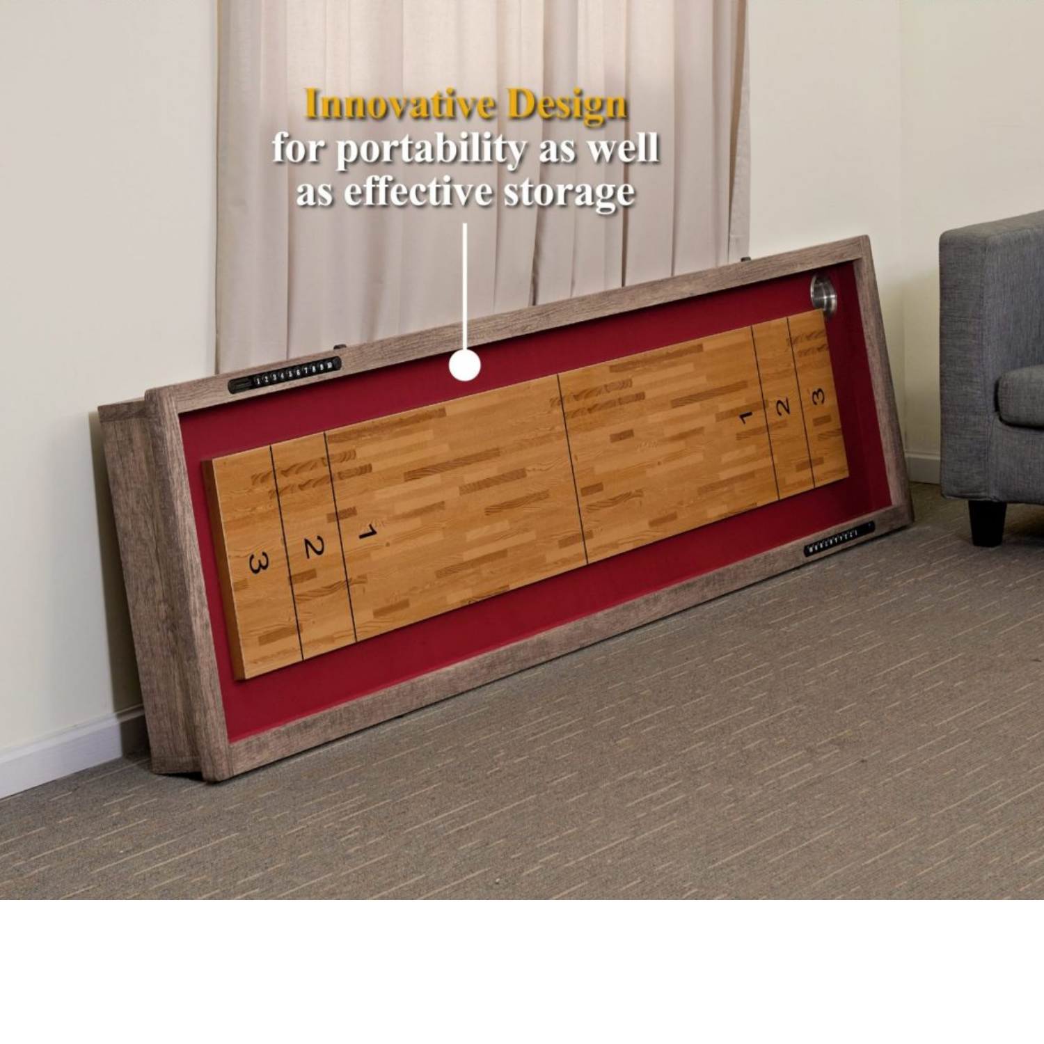 8FT Foldable Shuffleboard Table-Limited Edition