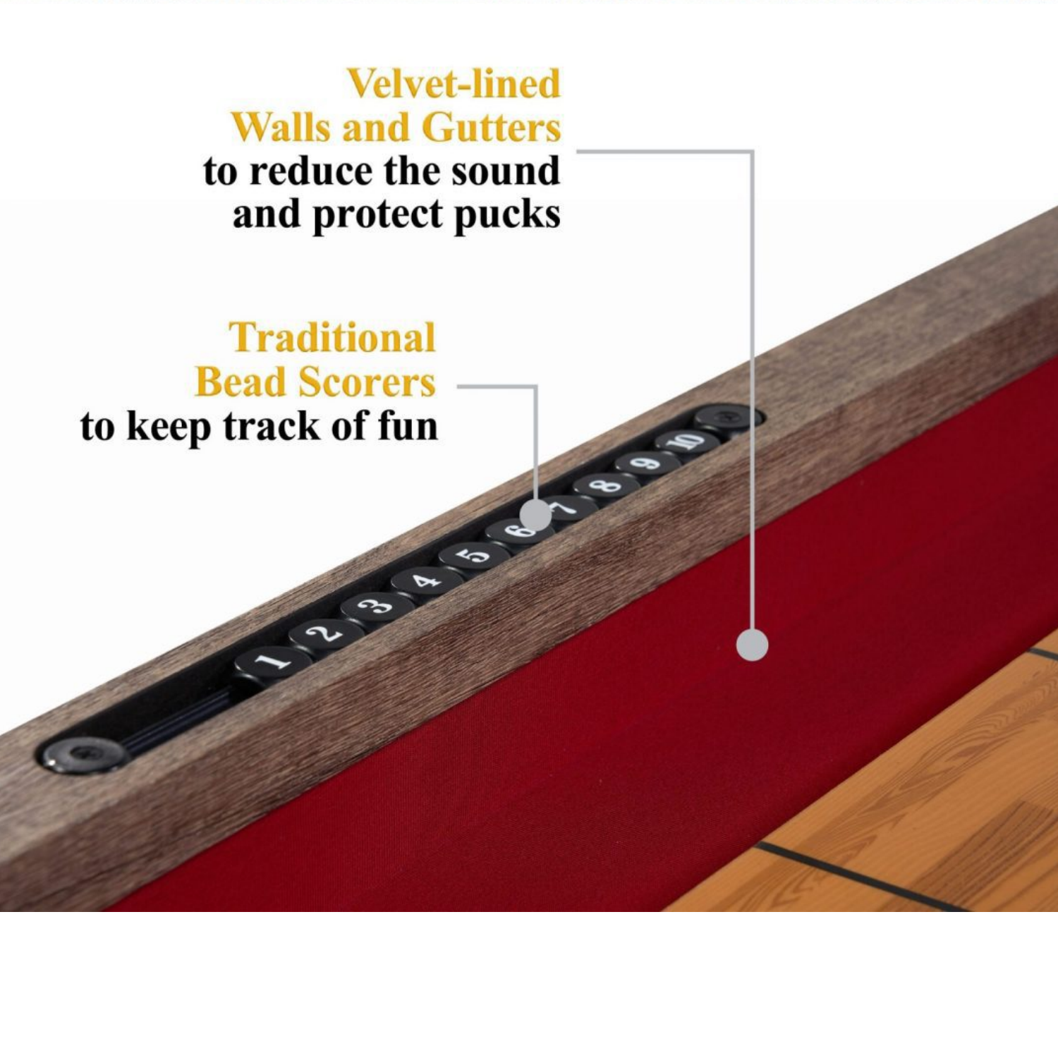 8FT Foldable Shuffleboard Table-Limited Edition