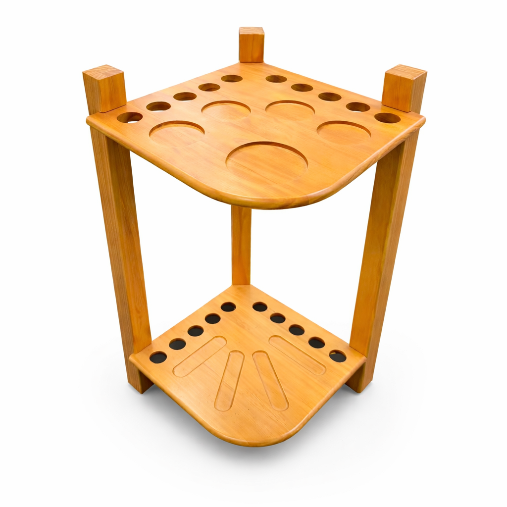 Pool Table Cue Rack Display 2