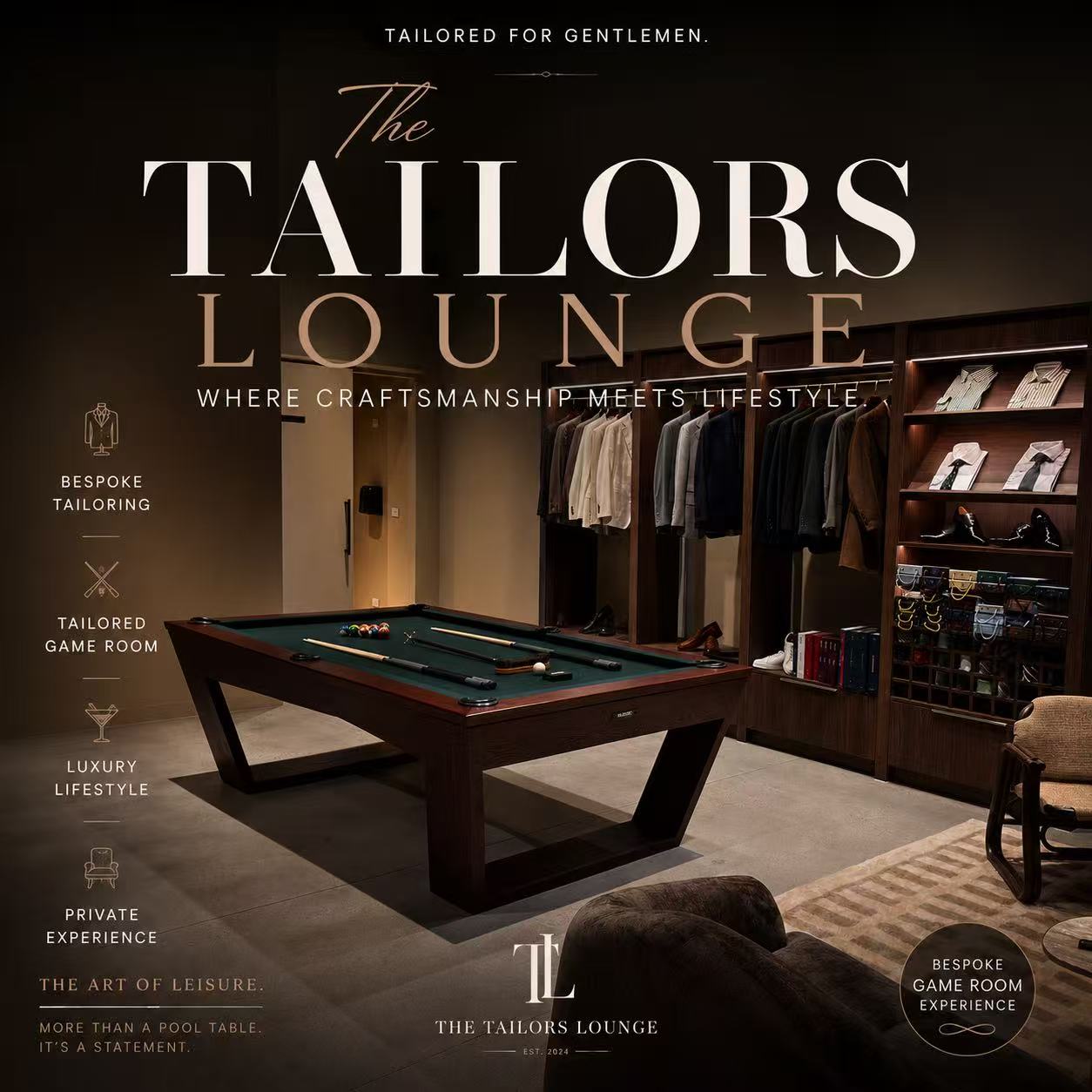 Alexander Luxury Pool Table- Custom Made