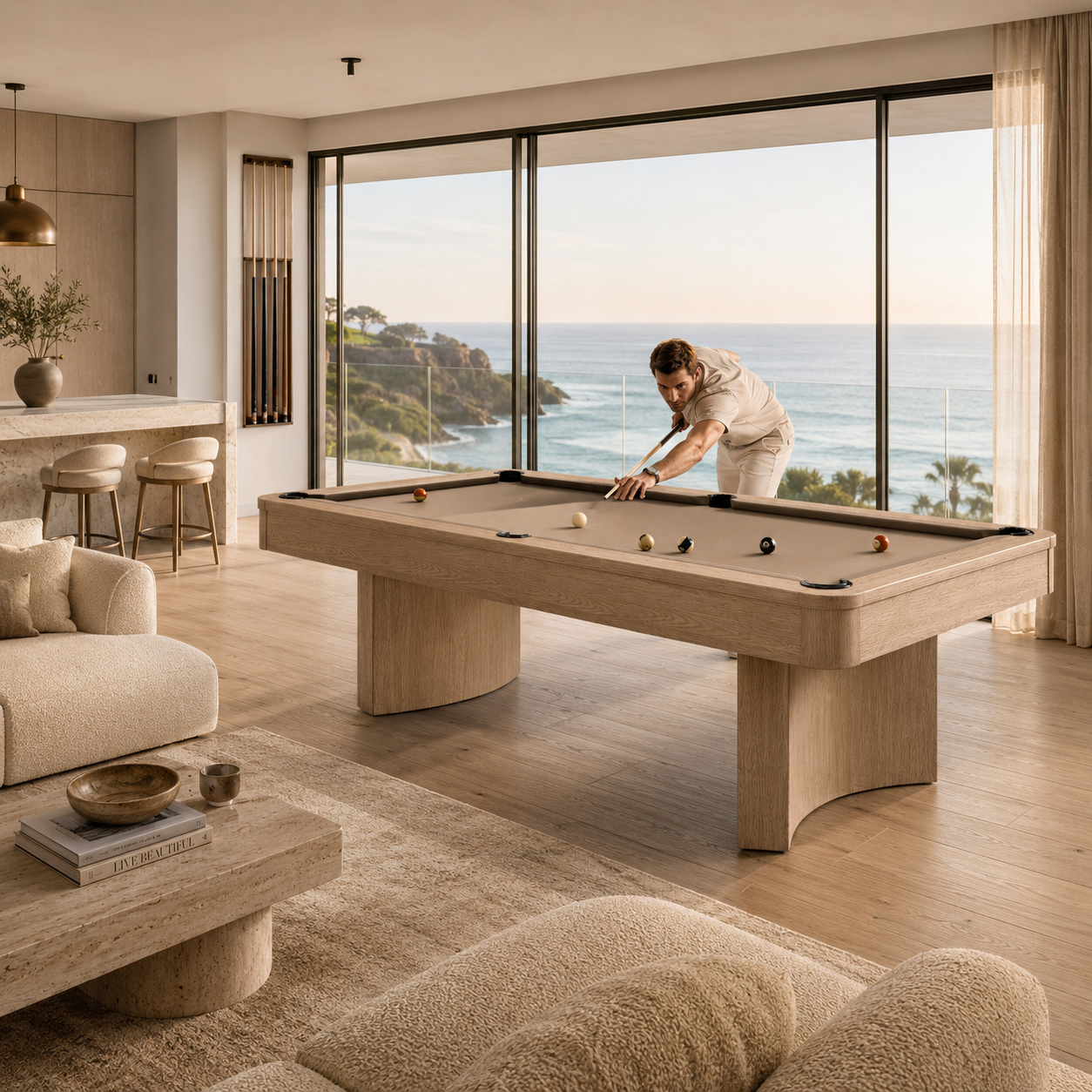 Ashbourne Luxury Slate Pool Table - Custom Made