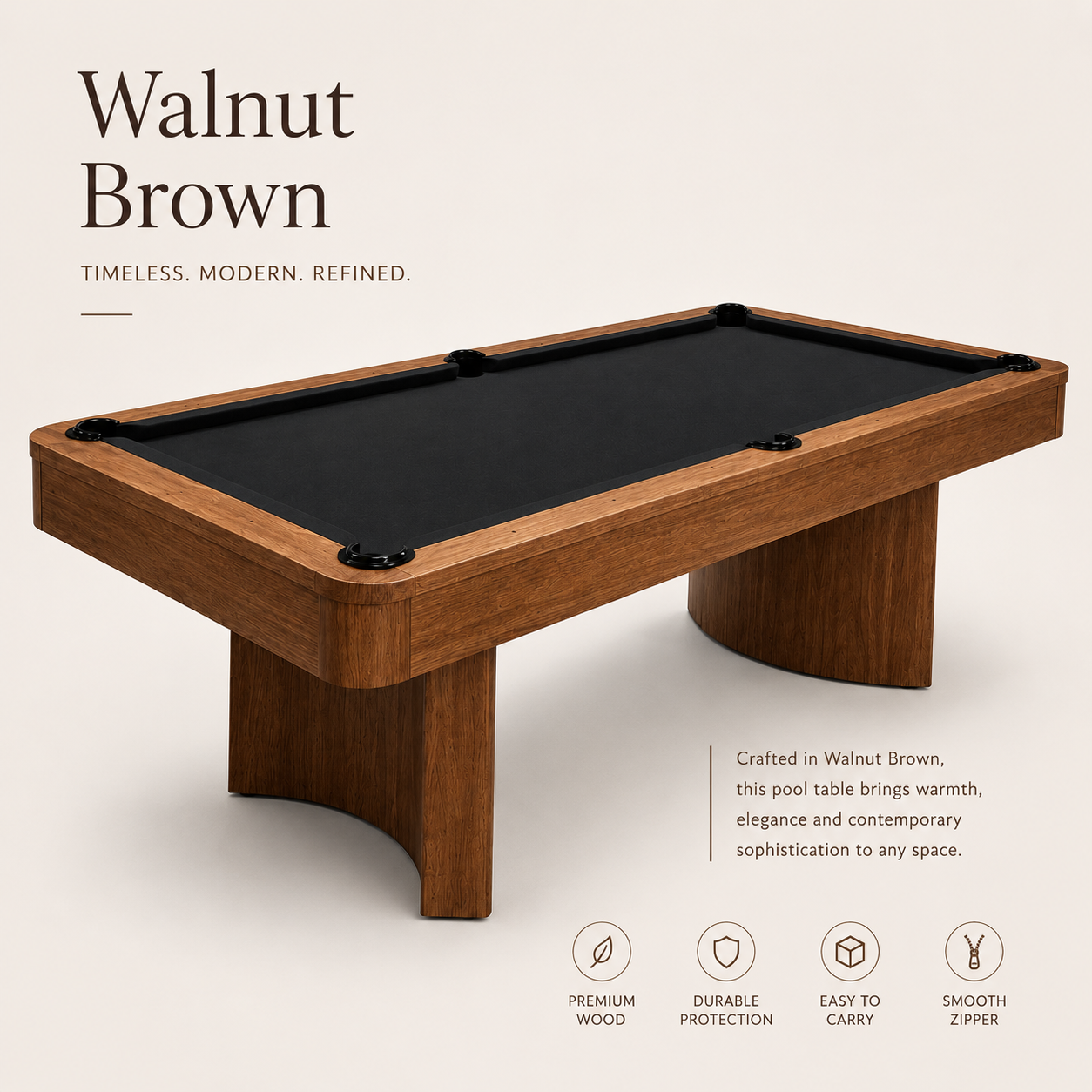 Ashbourne Luxury Slate Pool Table - Custom Made