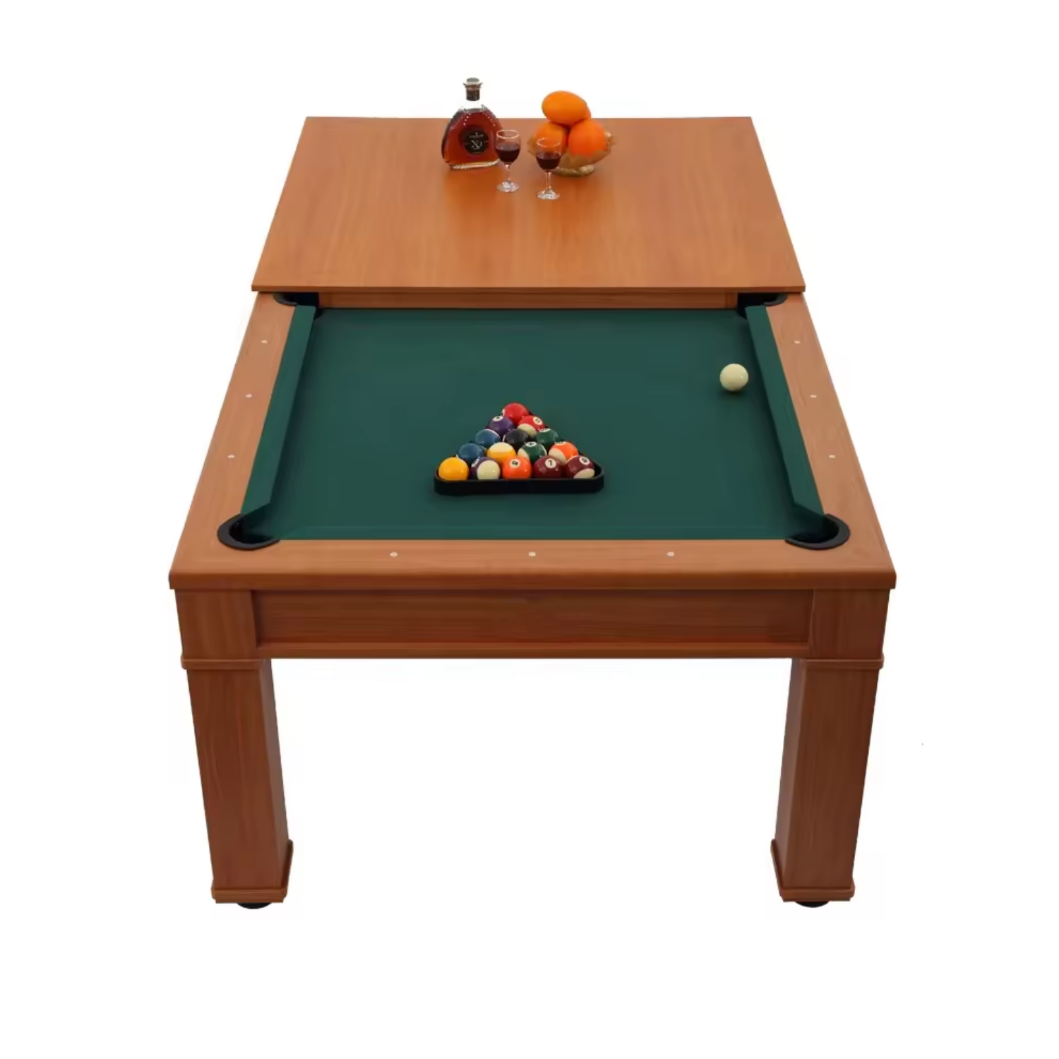 Ashwood Dining Pool Table - 7FT 3IN1 | Top Storage