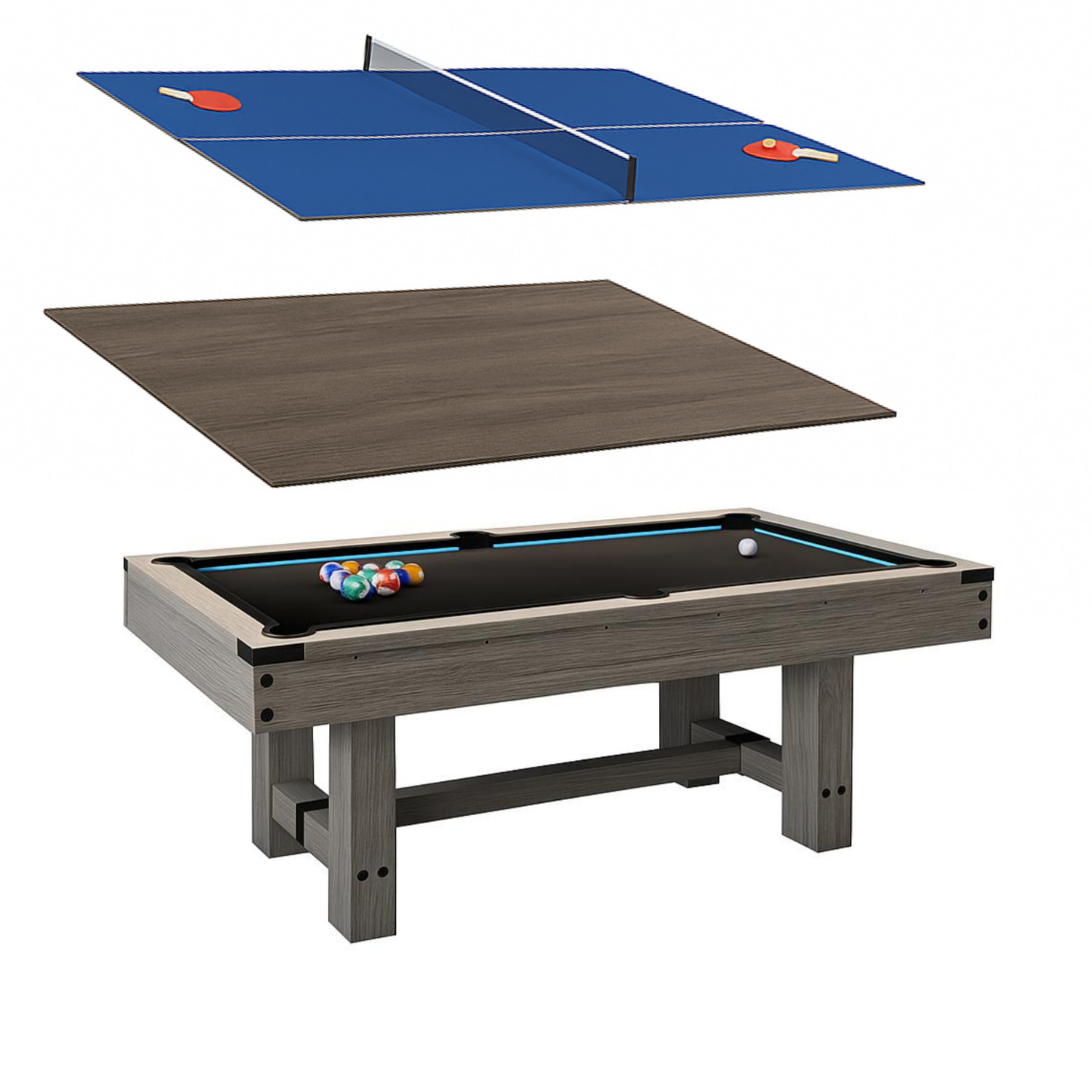 8FT MDF Pool Tables – Uxuan Sports