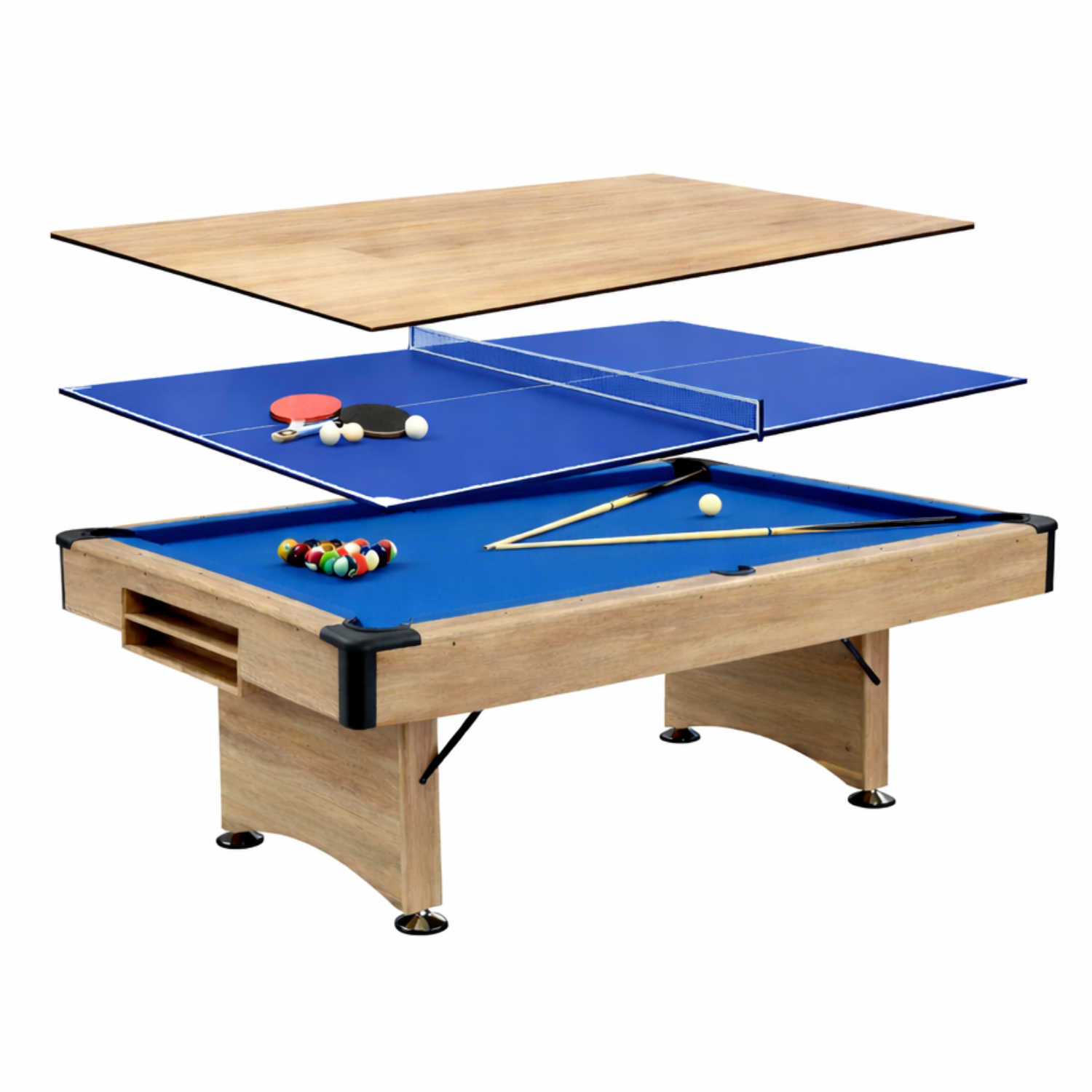 Bosco 8FT Dining Pool Table-3 IN 1 Foldable |No Assembly Required