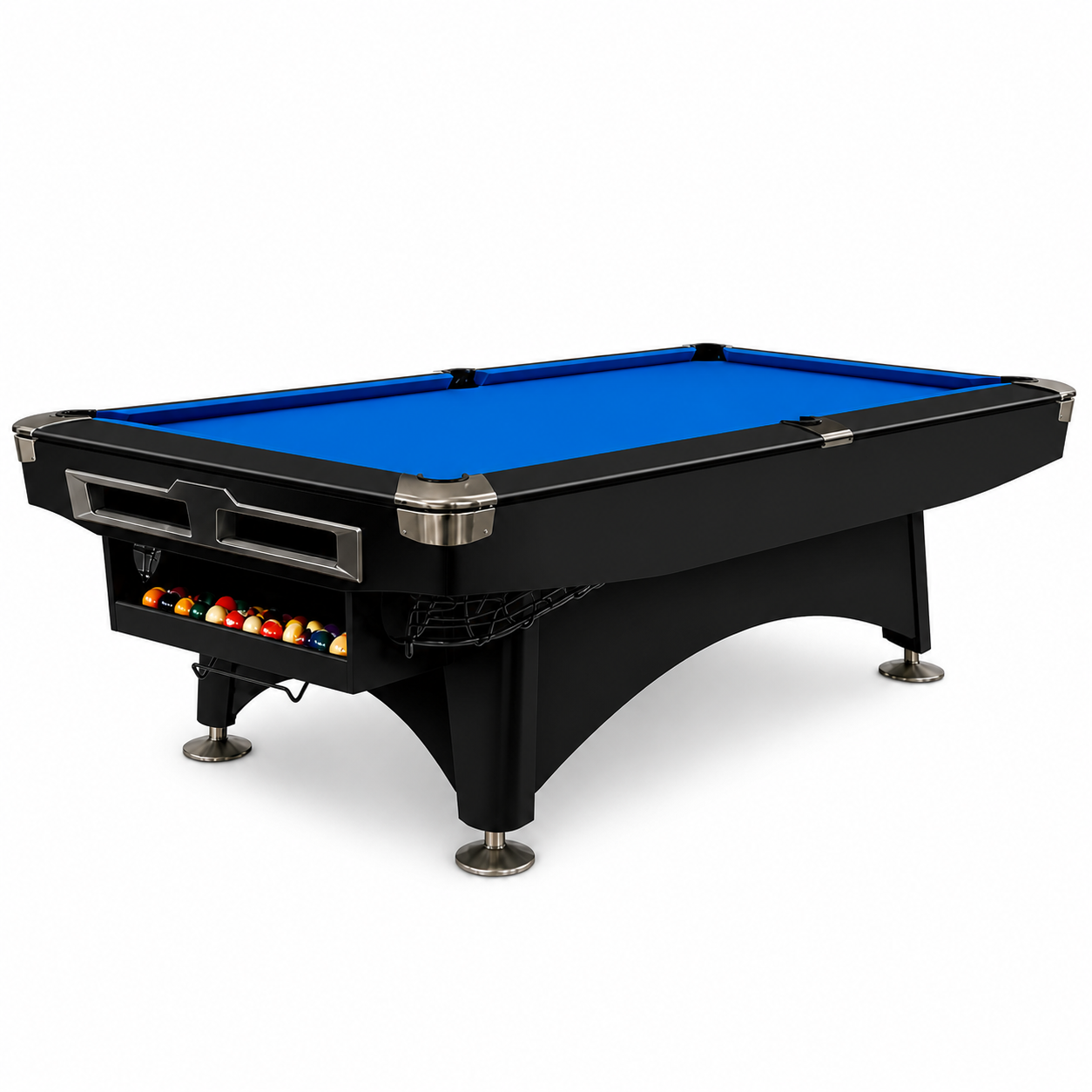 C003 9FT Slate Pool Table | Commercial 9-Ball Pool Table – Custom Made-Black