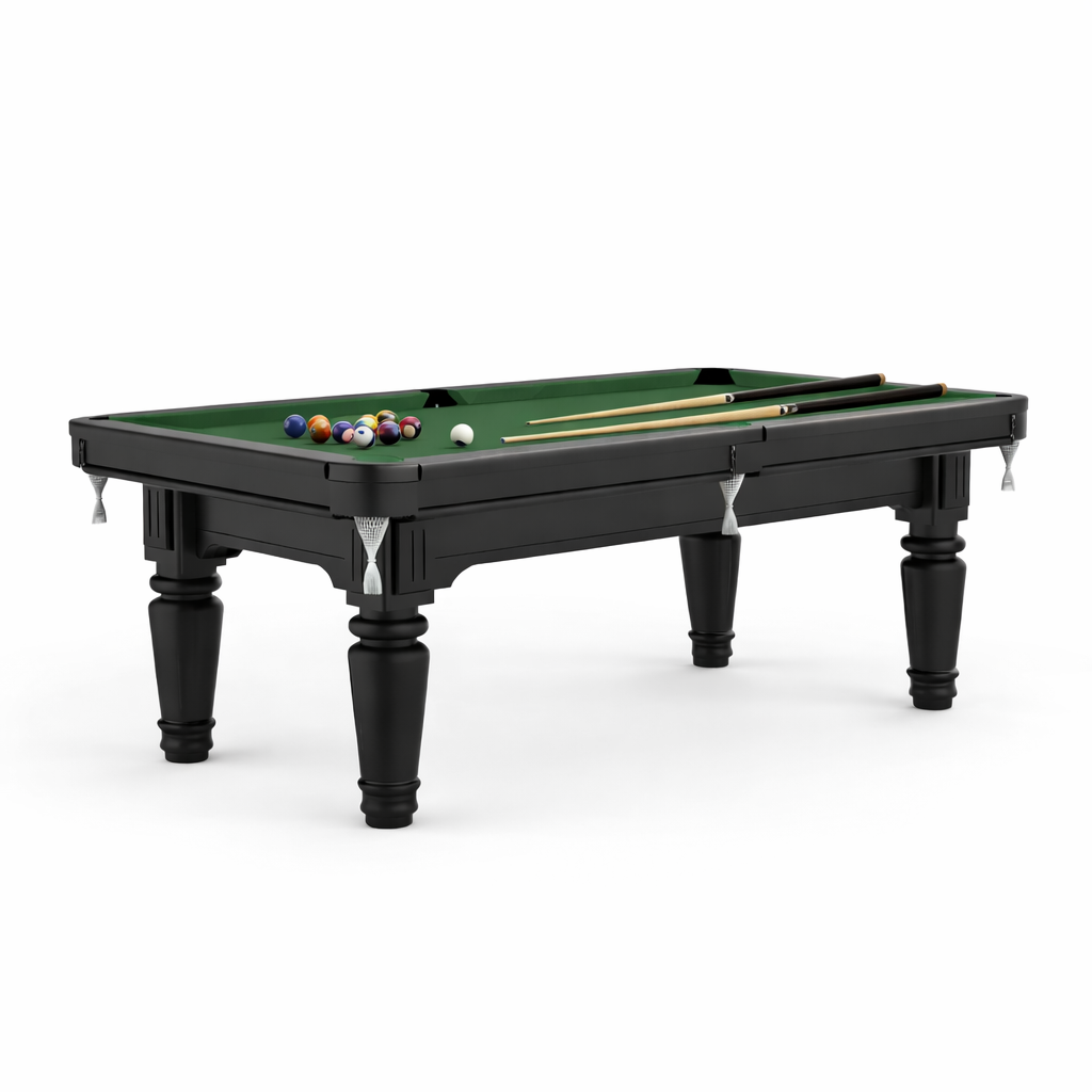 Waverley Slate Pool Table - 7FT Solid Wood Billiard/Green