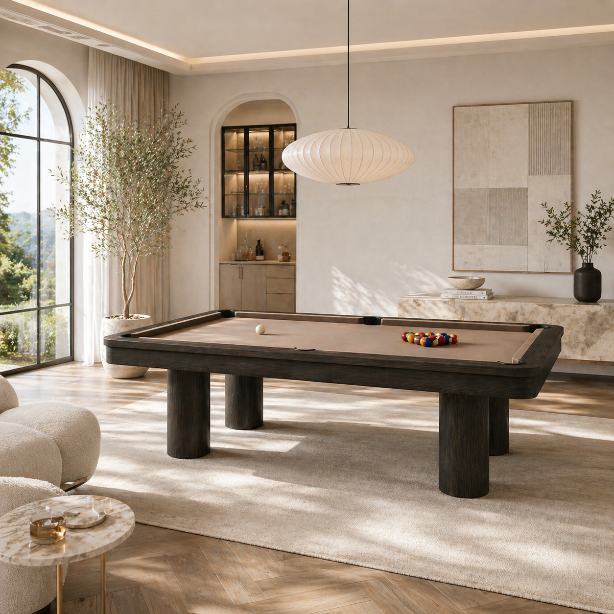 Canterbury Luxury Slate Pool Table-Custom Made