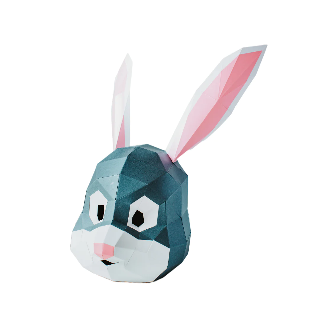 Cardboard Rabbit Mask