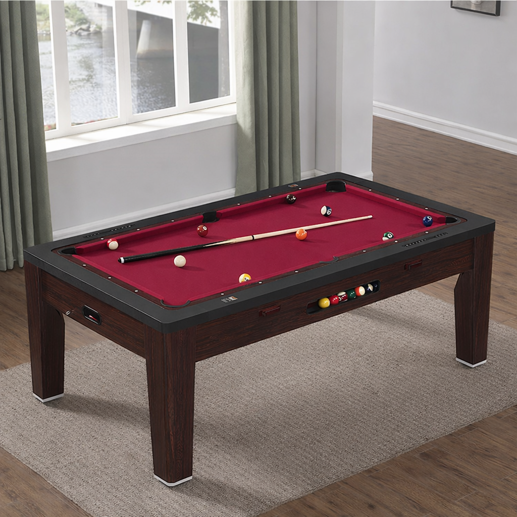 Challenger 6IN1 Pool Table| 7FT Ball Return