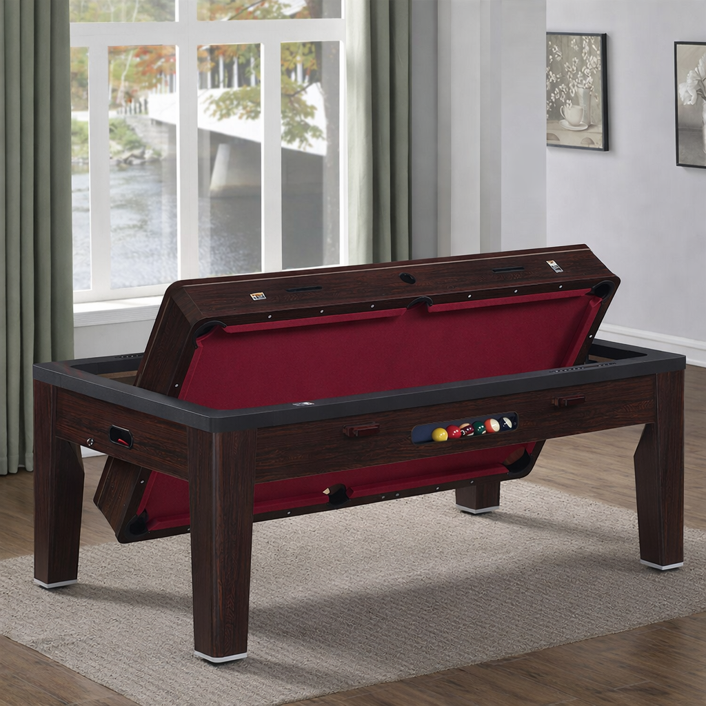 Challenger 6IN1 Pool Table| 7FT Ball Return