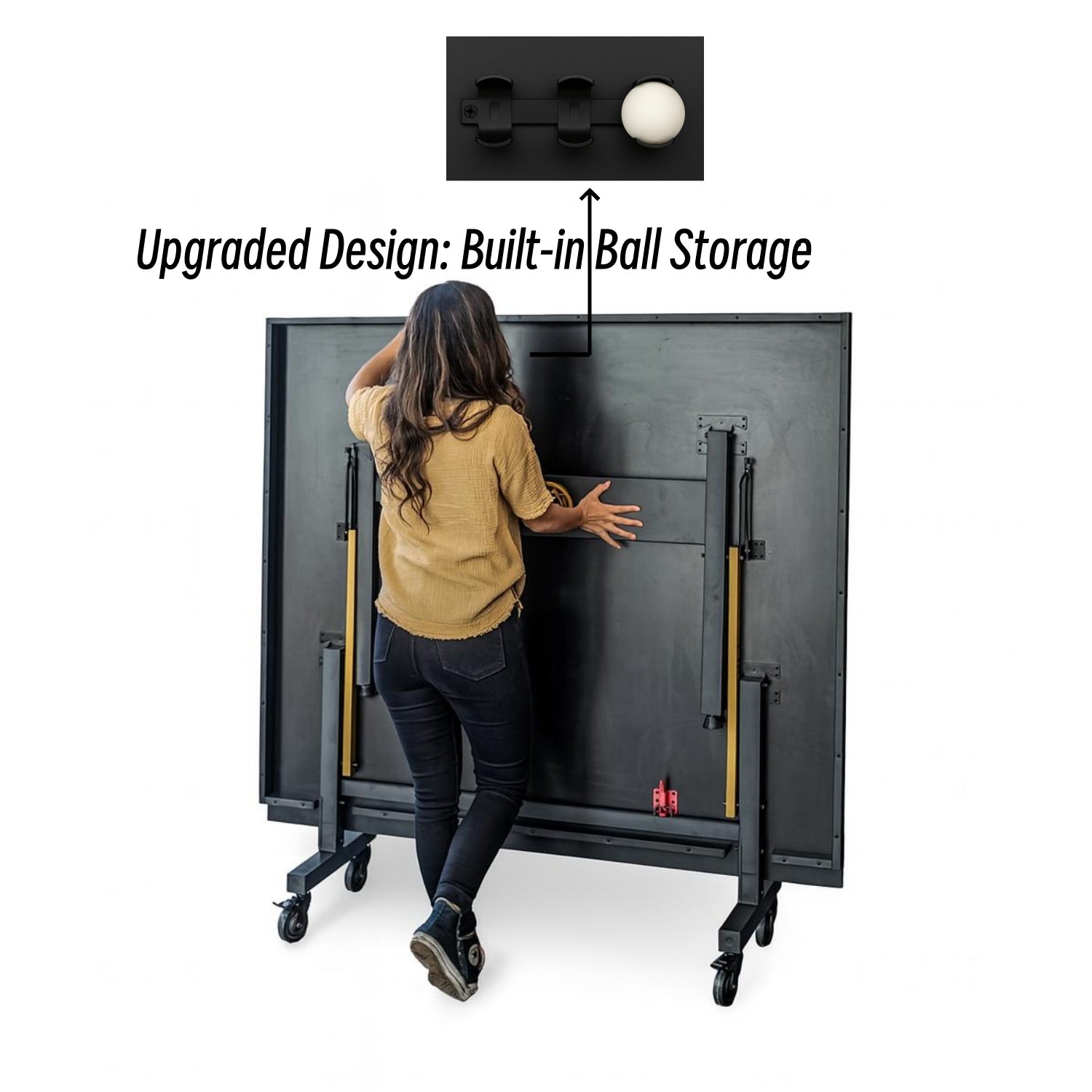 19mm Table Tennis Table - Breeze Pong | 10 Mintues QuickPlay Assembly