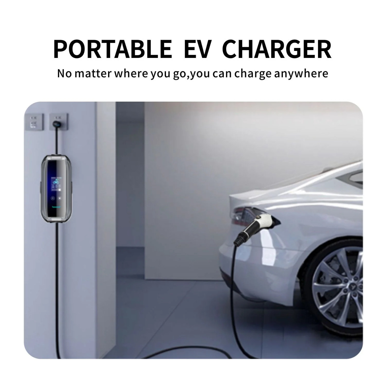 EVP01 Type 2 portable EV charger