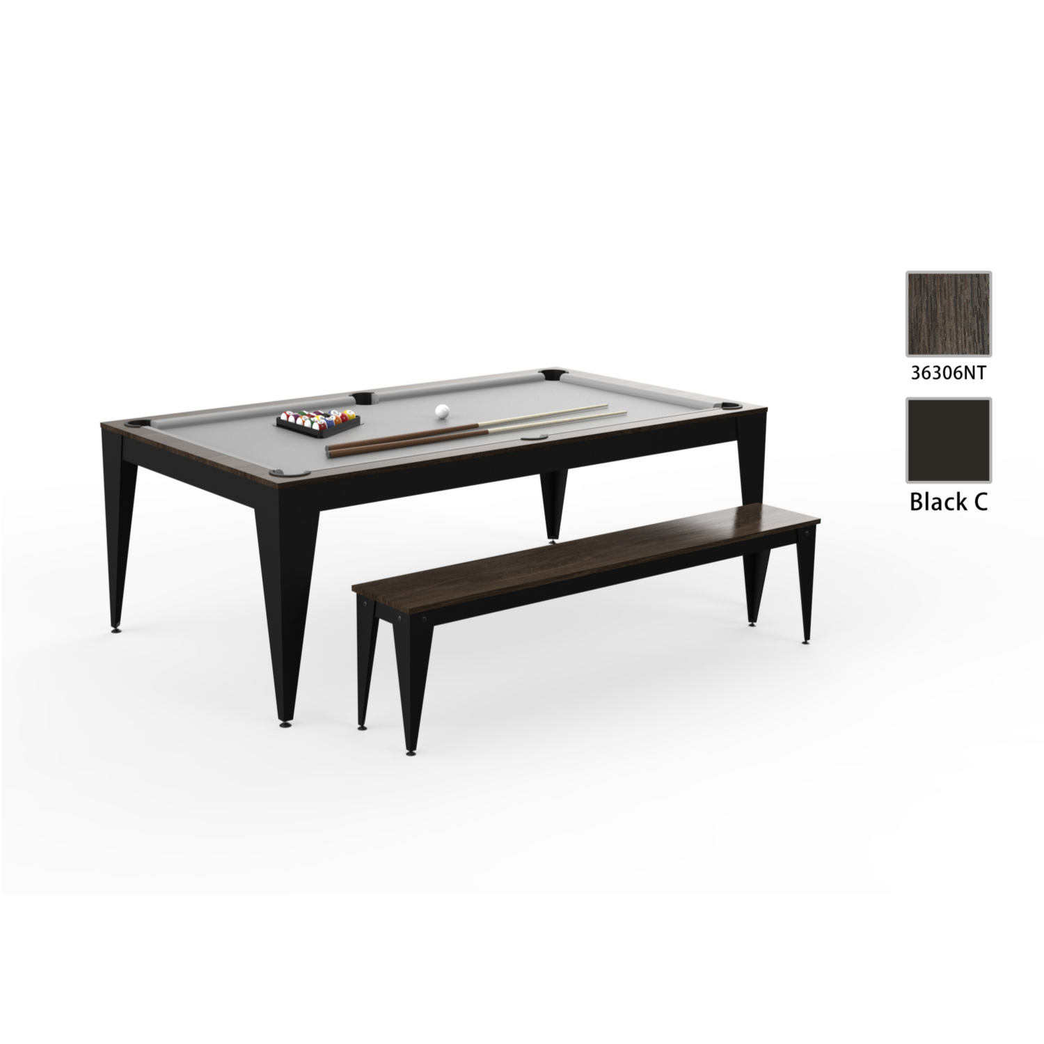 Flinders 3IN1 Pool Table