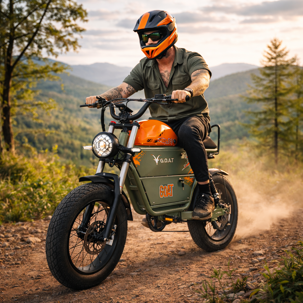 GOAT R7 Smart Electric Bike - Built for Power & Control