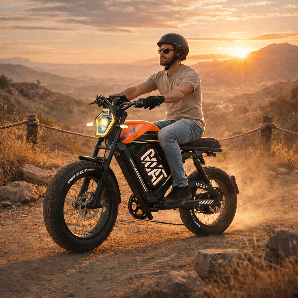 GOAT S9 Smart Electric Bike – Advanced Safety & Connected eBike