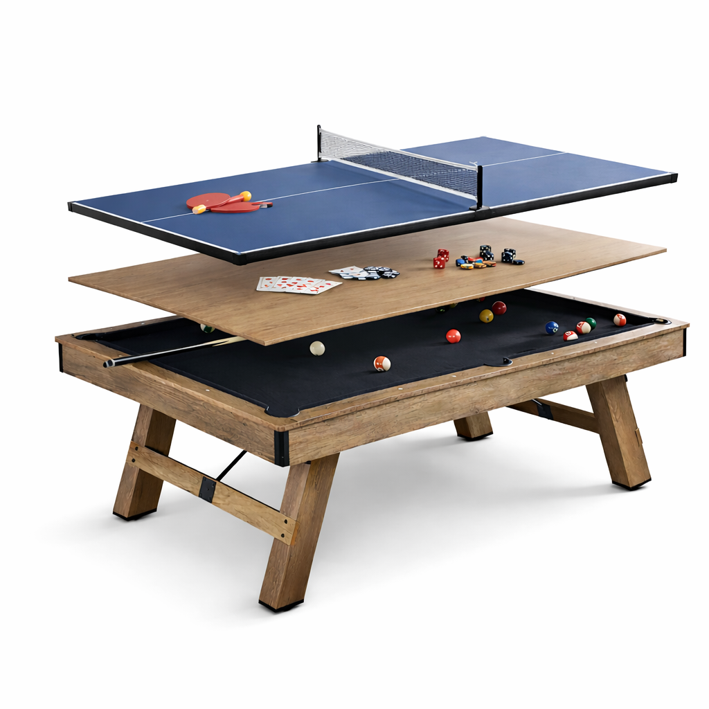 Hepburn Dining Pool Table-6FT 3IN1