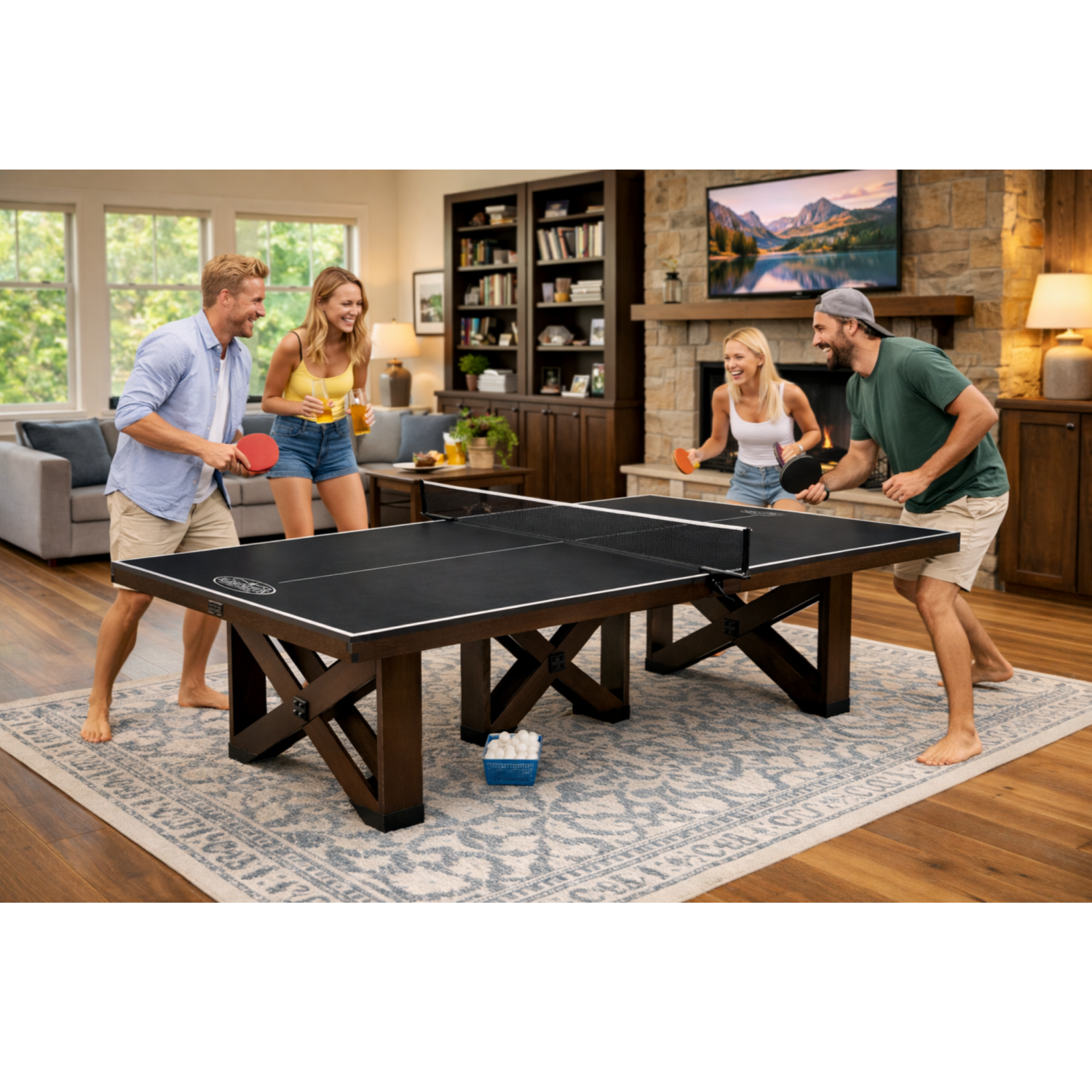 19mm Hillsboro Table Tennis Table
