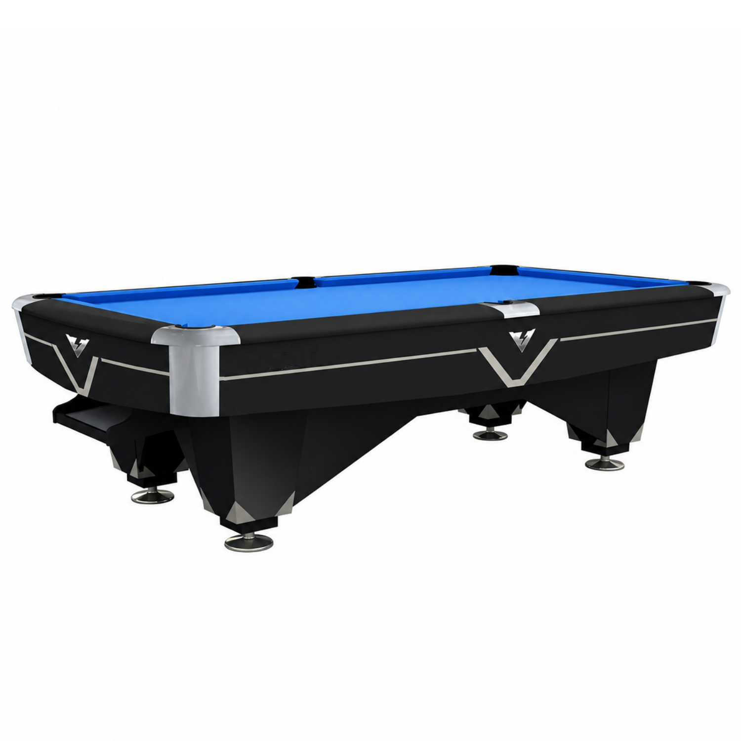 J007 9FT Slate Pool Table | Commercial 9-Ball Pool Table – Custom Made